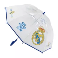   Real Madrid One Color transparenter Kinderregenschirm Ø71 cm
