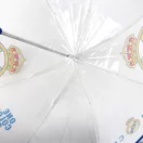 Real Madrid One Color transparenter Kinderregenschirm Ø71 cm