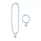 Disney Eiskönigin Snowflake Perlenkette und Armband-Set