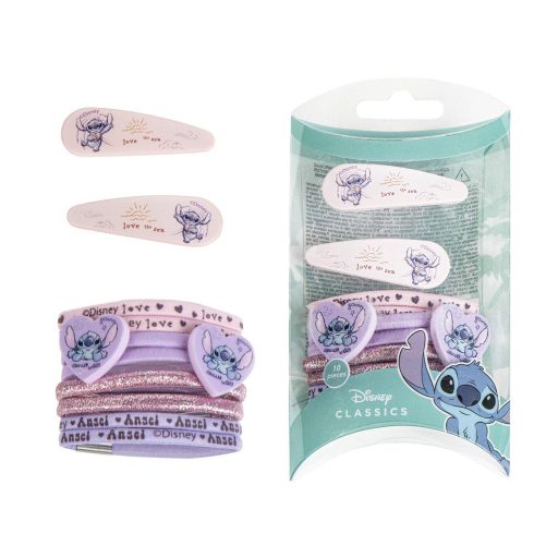 Disney Lilo und Stitch Love the Sea Haarspange, Haargummi-Set in einer Box
