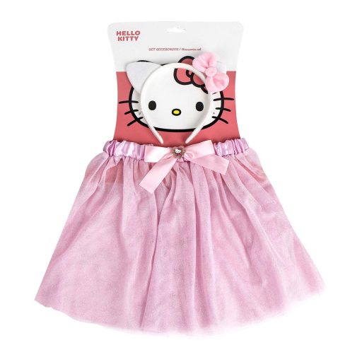 Hello Kitty Kinderrock und Stirnband-Set