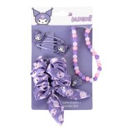 Hello Kitty Kuromi Halskette und Haarschmuck Set