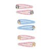 Bluey Dots Haarklammer-Set, 6 Stk