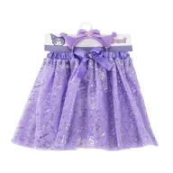   Hello Kitty Kuromi Kinderrock und Stirnband-Set 3 - 8 Jahre / 98 - 128 cm