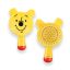 Disney Winnie Puuh Yellow Mini Plüsch-Haarbürste 13 cm