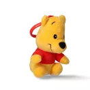 Disney Winnie Puuh Yellow 3D Plüschfigur mit Aufhänger, Taschenanhänger 13 cm