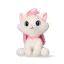 Disney Marie White 3D Plüschfigur mit Aufhänger, Taschenschmuck 13 cm