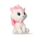 Disney Marie White 3D Plüschfigur mit Aufhänger, Taschenschmuck 13 cm