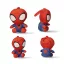 Spiderman Red 3D Plüschfigur mit Aufhänger, Taschenverzierung 13 cm