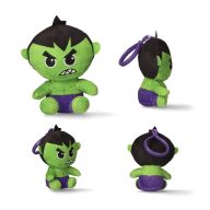   Avengers Hulk 3D Plüschfigur mit Aufhänger, Taschenanhänger 13 cm