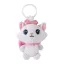 Disney Marie Pink Bow 3D Plüschfigur mit Aufhänger, Taschenschmuck 13 cm