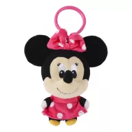   Disney Minnie  Smile 3D Plüschfigur mit Hänger, Taschenanhänger 13 cm