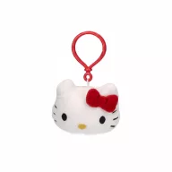   Hello Kitty Head 3D Plüschfigur mit Aufhänger, Taschenanhänger 11 cm