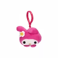   Hello Kitty My Melody Head 3D Plüschfigur mit Aufhänger, Taschendekoration 10 cm
