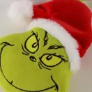 Der Grinch Green 3D Plüschfigur mit Hänger, Taschenanhänger 14 cm