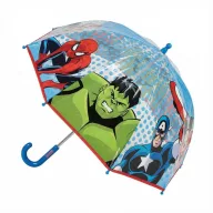 Avengers Dots Kinder transparenter Regenschirm ∅71 cm