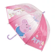 Peppa Wutz Unicorn Kinder transparenter Regenschirm ∅71 cm