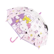   Hello Kitty Happy Friends Kinder transparenter Regenschirm Ø71 cm