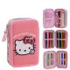 Hello Kitty Club gefülltes Federmäppchen mit 3 Etagen