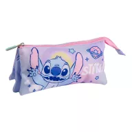   Disney Lilo und Stitch Universe 3-Fächer Federmäppchen 23 cm