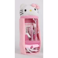 Hello Kitty White plüschgefülltes Federmäppchen