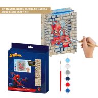 Spiderman Wall bemalbares Holzbild