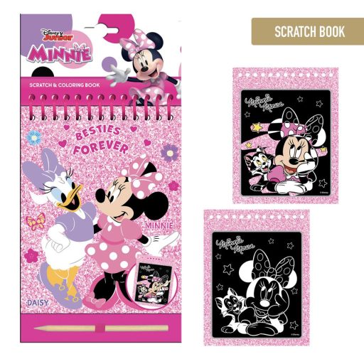 Disney Minnie  Besties Scratch-Bild- und Malset