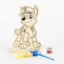 Paw Patrol Chase bemalbare Holzfigur