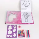 Gabby's Dollhouse Funny malbuch set mit schablone