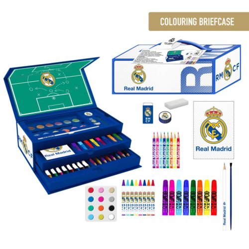 Real Madrid CF Schreibwarenset im Koffer