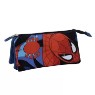 Superman Attack Spiderman 3-Fächer Federmäppchen 23 cm