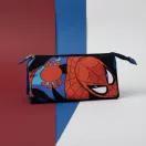 Superman Attack Spiderman 3-Fächer Federmäppchen 23 cm