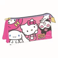 Hello Kitty Kawaii Cuties 3-Fach Federmäppchen 23 cm