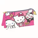 Hello Kitty Kawaii Cuties 3-Fach Federmäppchen 23 cm