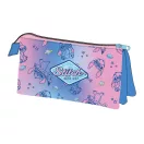 Disney Lilo und Stitch Galaxy 3-fach Federmäppchen 23 cm