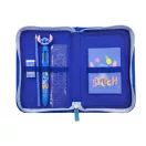 Disney Lilo und Stitch Blue gefülltes Plüsch Federmäppchen, 2-etagig