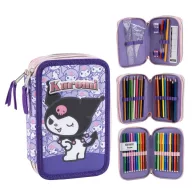   Hello Kitty Little Rebel gefülltes 3-stöckiges Federmäppchen Giotto