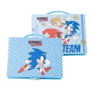 Sonic the Hedgehog Team Schreibset in Aktentasche