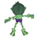 Avengers Hulk Quietschendes Seil Hundespielzeug 26 cm