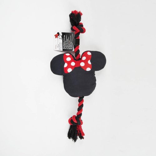 Disney Minnie Quietschendes Plüsch- und Seil-Hundespielzeug