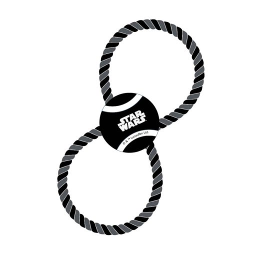 Star Wars Tennisball und Seil Hundespielzeug