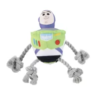   Disney Toy Story Buzz Lightyear quietschendes Seil-Hundespielzeug 20 cm