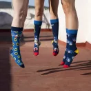 Sonic the Hedgehog Face Erwachsene lange Socken 35/41