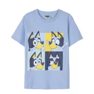 Bluey Mosaic Kinder Kurzarmshirt, Oberteil 2 Jahre / 92 cm