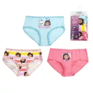   Gabby's Dollhouse Hey  Kinderunterwäsche, Slips 3 Stück/Paket 2-8 Jahre
