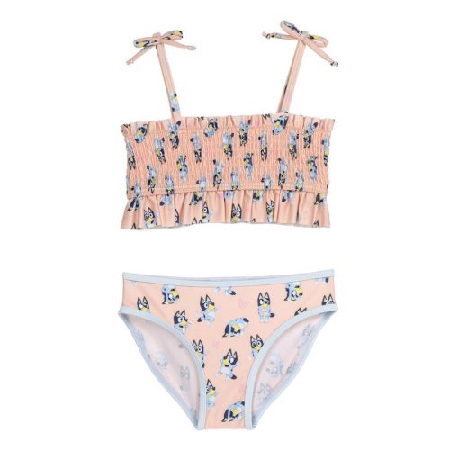 Bluey Peach Kinderbadeanzug, Bikini 2-6 Jahre