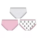 Real Madrid Pink Kinderunterwäsche, Slips 3 Stück/Paket 2 - 8 Jahre / 92 - 128 cm