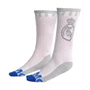 Real Madrid White Erwachsene lange Socken 38/45
