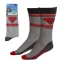 Superman Grey Light Erwachsen lange Socken 38/45