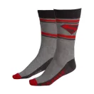 Superman Grey Light Erwachsen lange Socken 38/45